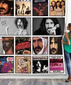 Frank Zappa For Fans Combined Retro Quilt Blanket - Freaky Music for Fans