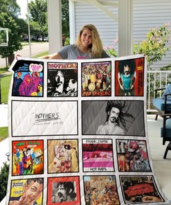 Frank Zappa Mothers Quilt Blanket - Personalized Gift for Music Fans