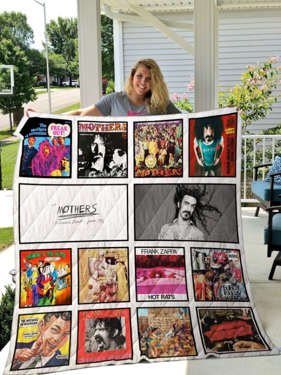 Frank Zappa Mothers Quilt Blanket - Personalized Gift for Music Fans