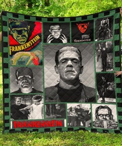 Frankenstein 1931 Movies Fan Gift Quilt Blanket NH08 for Horror Film Buffs
