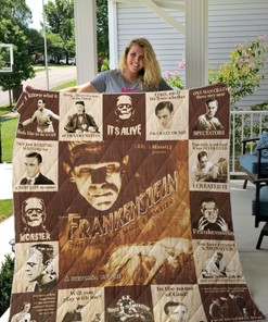 Frankenstein Monster Collection Quilt Bedding Set for Horror Fans
