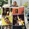 Freddie Mercury Remixes Quilt Bedding Set with Musical Touch