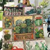 Free Hug Cactus Fleece Blanket Quilt Blanket for a Warm and Fun Gift