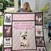 French Bulldog Some Things Just Fill Your Heart Without Trying Quilt Blanket for Dog Lovers