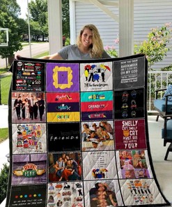Friends Collection Pics Collection-Inspired Quilt Bedding Set for TV Show Lovers