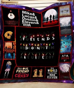 Friends DonT Lie Stranger Things Quilt Bedding Set P181B - Perfect for Fans of Stranger Things