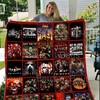 Friends Psychodynamics Horror Movie Characters Halloween Quilt Blanket