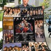 Friends Sitcom 25th Anniversary Quilt Blanket - A Must-Have for Fans of the Show