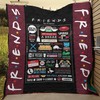 Friends TV Series Funniest Moments Quilt Bedding Set