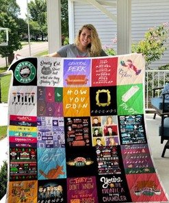 Friends TV Show Quilt Blanket 0311 DUP: Ideal for Fans