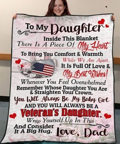From Mom To My Daughter You Will Always Be My Baby Girl Quilt Bedding Set - A Personalized Quilt For Your Daughter