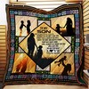 From Mom To My Son I Pray You'll Always Be Safe Personalized Quilt Bedding Set With A Quilt Blanket Touch