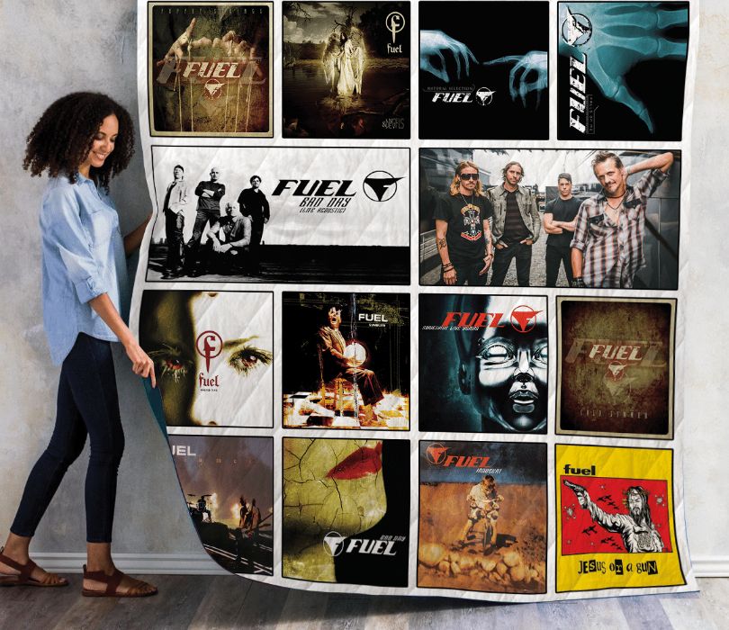 Fuel Band Jesus Or A Gun - Music Inspired Quilt Bedding Set