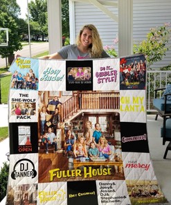 Fuller House Collection Do It Gibbler Style Quilt Blanket - Perfect for Fans of the Show