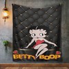 Funny Betty Boop: Quilt Bedding Set with Premium Blanket for Betty Boop Fans