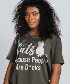 Funny Cat Shirt | Less People More Cat Tee | Cat Dad Tshirt | Cute Cat Lover Gift | Movie Fans Gifts