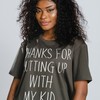 Funny Dad Shirt | Father's Day Gift | Thank You For Putting Up With My Kid Tshirt | Husband Gift