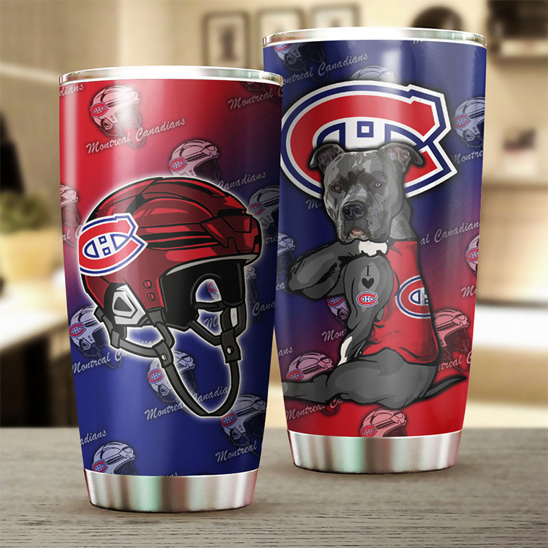 Funny Dog Montreal Canadians NHL Tumbler - A Unique Gift
