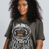 Funny Monkey Quote Movie Shirt | Introvert Alien Tee | Social Distancing Tee | Give Me Space Unisex Tee
