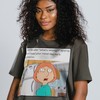 Funny Women's Meme Shirt addressing Sexism and Feminism for Adults