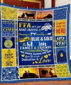 Future Farmers of America Quilt Bedding Set - Perfect for Agriculture Enthusiasts