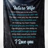 Future Wife Fleece Blanket: Ideal for Romance Lovers