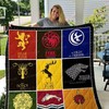 Game Of Thrones 3D Quilt Bedding Set DUP with Characters Design