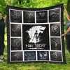 Game Of Thrones Dragon Art Quilt Bedding Set with Dragon Design