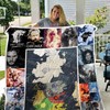 Game Of Thrones Sofa Fleece Blanket Bed Set with Unique Design