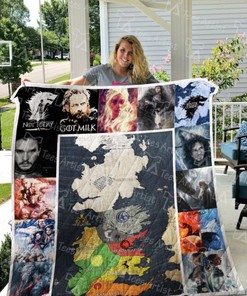 Game Of Thrones Sofa Fleece Blanket Bed Set with Unique Design