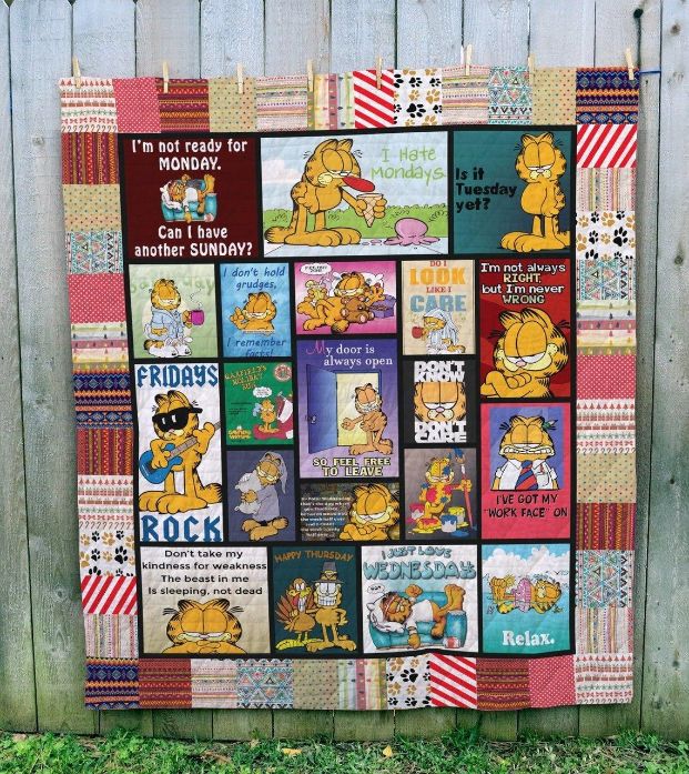 Garfield DUP Quilt Bedding Set