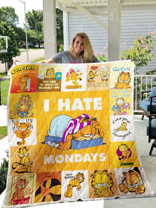 Garfield Quilt Blanket 0550 for Garfield Fans