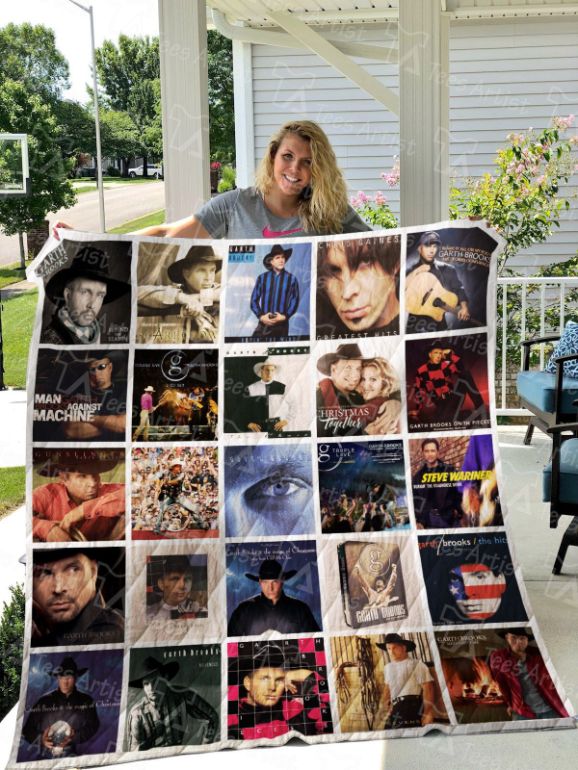 Garth Brooks Collection Quilt Blanket for Country Music Fans