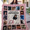 Garth Brooks Snoopy Listening To Music Quilt Bedding Set