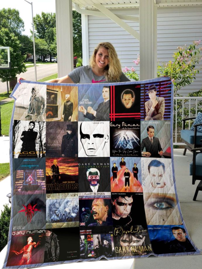 Gary Numan Quilt Bedding Set