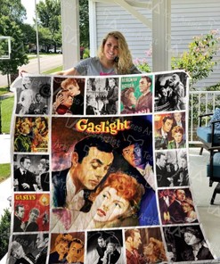 Gaslight Movie Retro Collection Quilt Blanket for Film Buffs