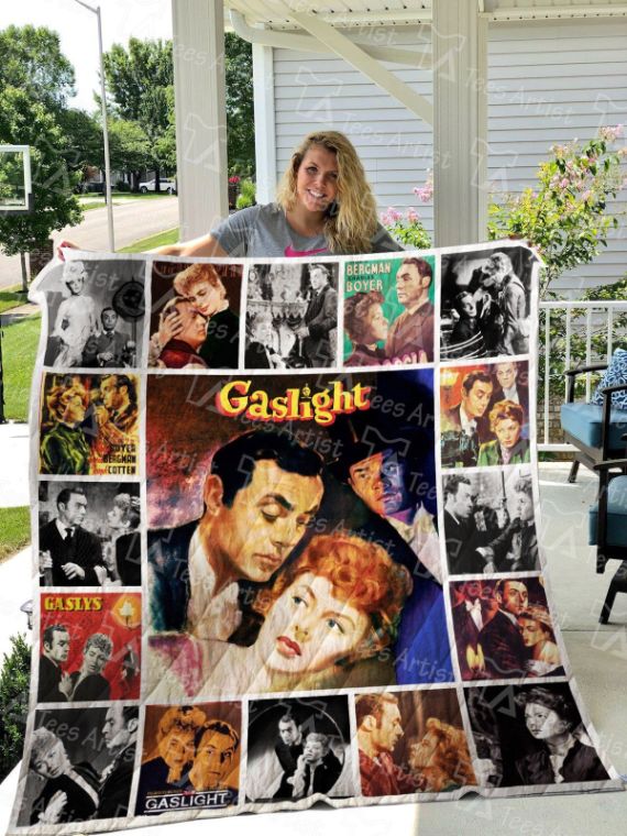 Gaslight Movie Retro Collection Quilt Blanket for Film Buffs