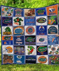 Gators Are In The House Florida Gators Collected Ncaa Quilt Bedding Set - The Best Way to Stay Warm