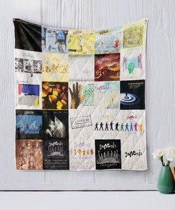 Genesis Band Collection Quilt Blanket - Perfect for Fans of the Band