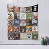 Gentle Giant Band Album Covers Quilt Blanket - Vintage Gifts for Music Lovers