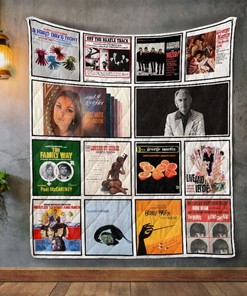 George Martin Album Quilt Blanket - Perfect for Music Lovers