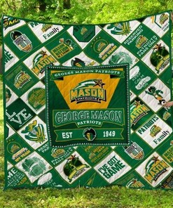 George Mason Patriots NCAA Collection Combined Quilt Bedding Set
