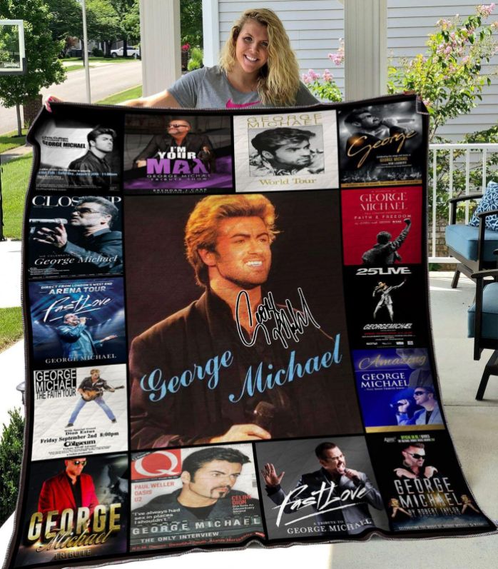 George Michael Hvt070620 Quilt Bedding Set for Music Fans
