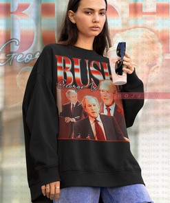 George W. Bush Vintage Sweater | Presidential Homage T-shirt