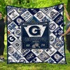 Georgetown Hoyas Quilt Blanket DUP for Ultimate Fan