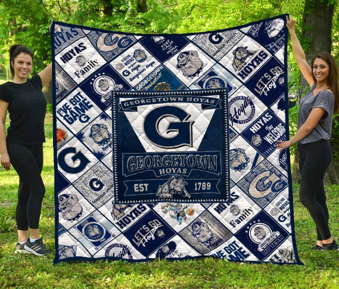 Georgetown Hoyas Quilt Blanket DUP for Ultimate Fan