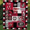 Georgia Bulldogs 3D Customized Quilt Blanket - Unique and Personalized for Fans
