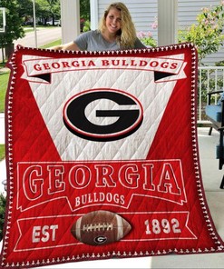 Georgia Bulldogs EST 1892 Quilt Blanket - Commemorating Tradition