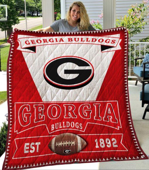 Georgia Bulldogs EST 1892 Quilt Blanket - Commemorating Tradition
