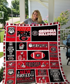 Georgia Bulldogs Ncaa Quilt Bedding Set in Classic Style